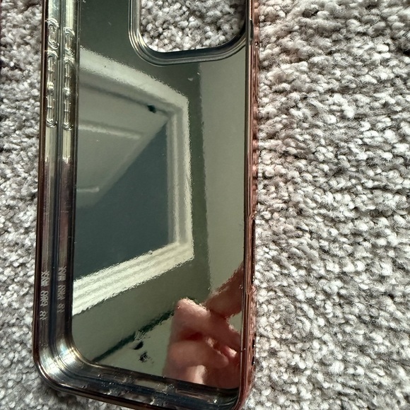 iPhone 16 pro max Marble and Geometric Phone Case Set - Pink, Blue, Gold - Picture 6 of 14